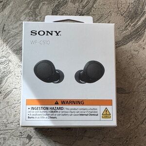 Sony WF-C510 True Wireless Earbuds -Black NIB